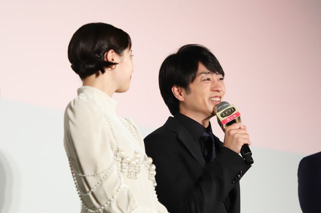 広瀬すず、櫻井翔、江口洋介、佐藤浩市が登場！『映画　ネメシス　黄金螺旋の謎』初日舞台あいさつ（5枚目）