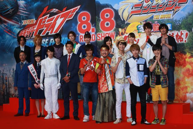「仮面ライダードライブ」「ニンニンジャー」キャスト集結！フォトギャラリー（19枚目）