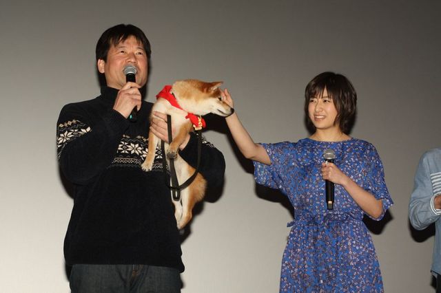 映画『マメシバ一郎 フーテンの芝二郎』初日舞台あいさつフォトギャラリー（7枚目）