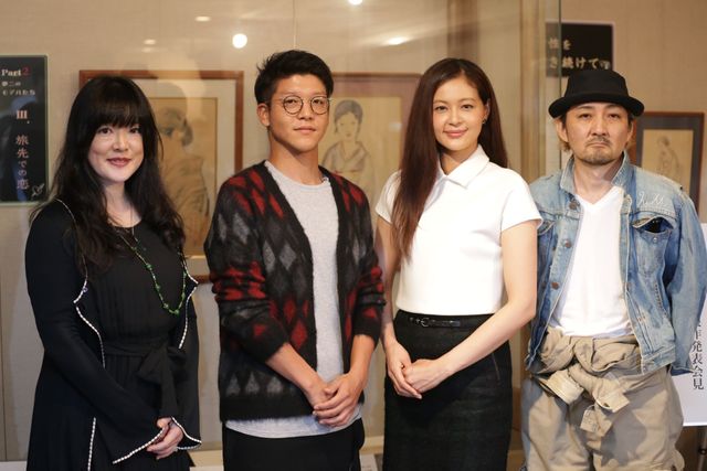 鶴瓶の息子・駿河太郎が映画初主演！『夢二、愛の迸り（仮題）』製作発表フォトギャラリー：フォトギャラリー