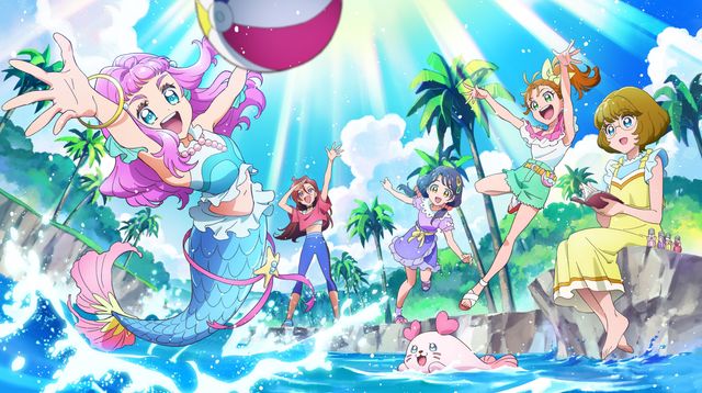 テーマは海＋コスメ！「トロピカル～ジュ！プリキュア」メイン＆キャラビジュアル（7枚目）