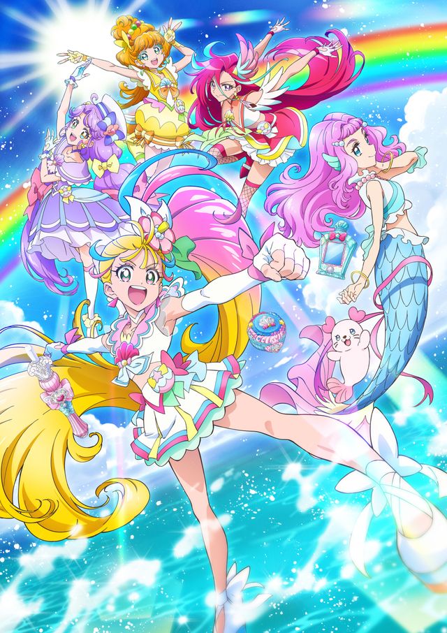 テーマは海＋コスメ！「トロピカル～ジュ！プリキュア」メイン＆キャラビジュアル（8枚目）