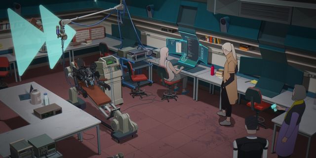 映画『マーズ・エクスプレス』場面写真＆背景美術カット（2枚目）