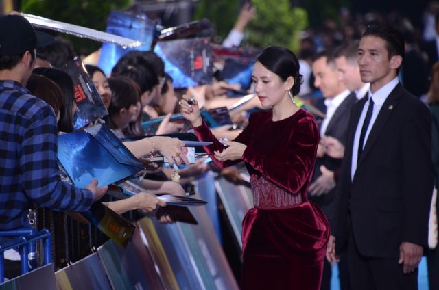 渡辺謙、チャン・ツィイー、田中圭らがゴジラの聖地に降臨！『ゴジラ　キング・オブ・モンスターズ』カーペットイベント（11枚目）