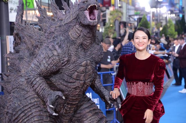 渡辺謙、チャン・ツィイー、田中圭らがゴジラの聖地に降臨！『ゴジラ　キング・オブ・モンスターズ』カーペットイベント（16枚目）
