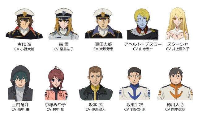 「『宇宙戦艦ヤマト2205　新たなる旅立ち』前章 －TAKE OFF－」のキャラ＆メカ：フォトギャラリー