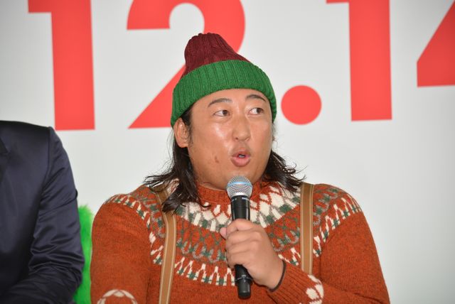 大泉洋・杏・ロバート秋山が幼少期を公開！『グリンチ』吹替版製作発表会見（9枚目）