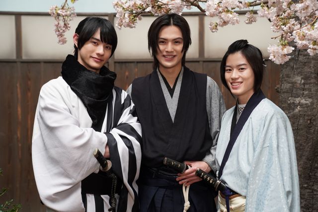 仮面ライダー先輩＆後輩が再会！「君とゆきて咲く」前田拳太郎x奥智哉x簡秀吉3Sビジュアル（4枚目）