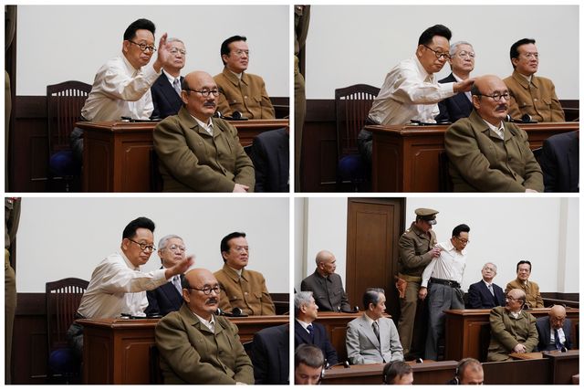 ビートたけし＆笑福亭鶴瓶、東京裁判の衝撃場面を再現「二つの祖国」（4枚目）