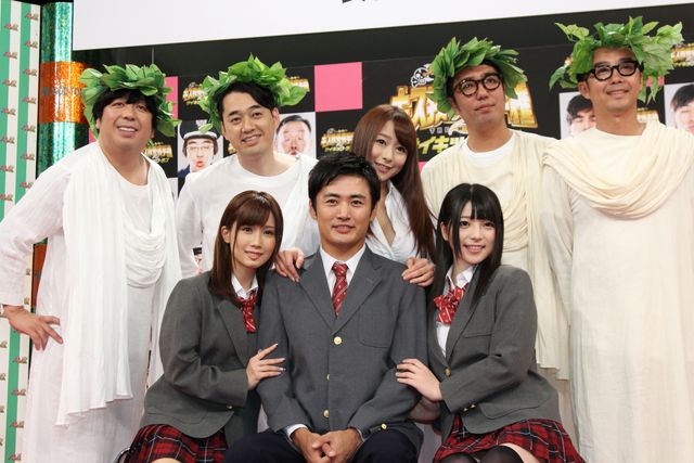 上原亜衣ほかセクシー女優も参戦！「キス我慢選手権」会見フォトギャラリー：フォトギャラリー