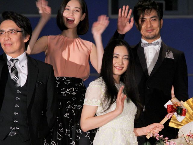 仲間由紀恵が涙…『トリック劇場版 ラストステージ』初日舞台あいさつフォトギャラリー（7枚目）