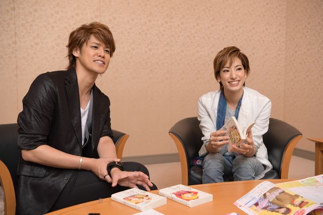 イケメンだ…宮野真守×柚香光「はいからさんが通る」対談の模様（6枚目）