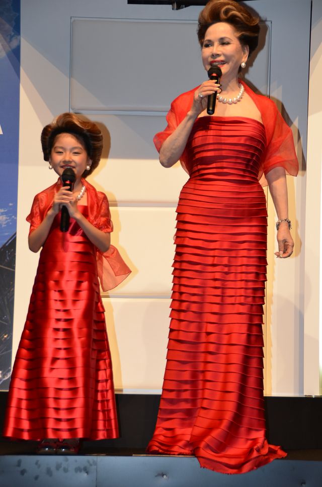 デヴィ夫人が65歳若返り!?映画『エリジウム』特別試写会フォトギャラリー（8枚目）