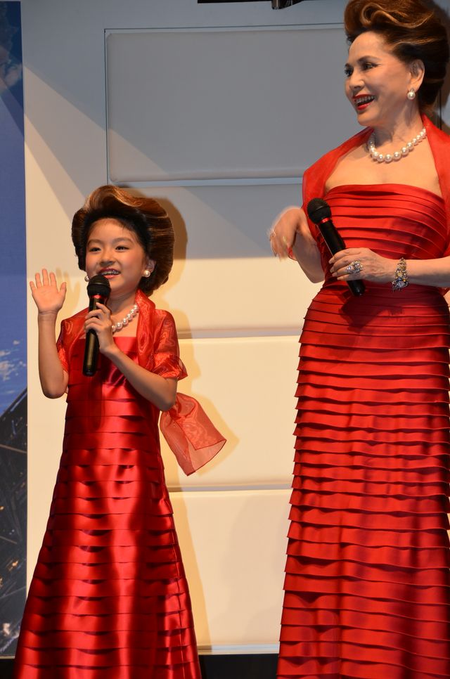 デヴィ夫人が65歳若返り!?映画『エリジウム』特別試写会フォトギャラリー（9枚目）