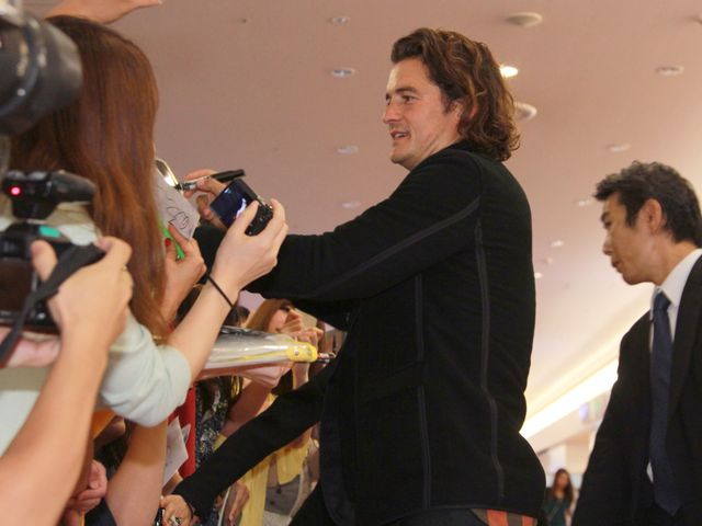 来日したオーリー、手を合わせてファンに感謝！フォトギャラリー（9枚目）