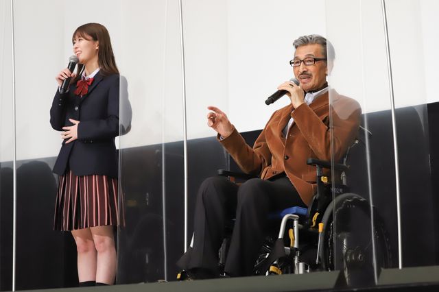 岩本蓮加＆宝田明ら登壇『世の中にたえて桜のなかりせば』完成披露舞台あいさつ（3枚目）