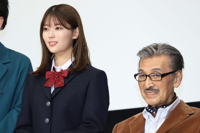 岩本蓮加＆宝田明ら登壇『世の中にたえて桜のなかりせば』完成披露舞台あいさつ（5枚目）