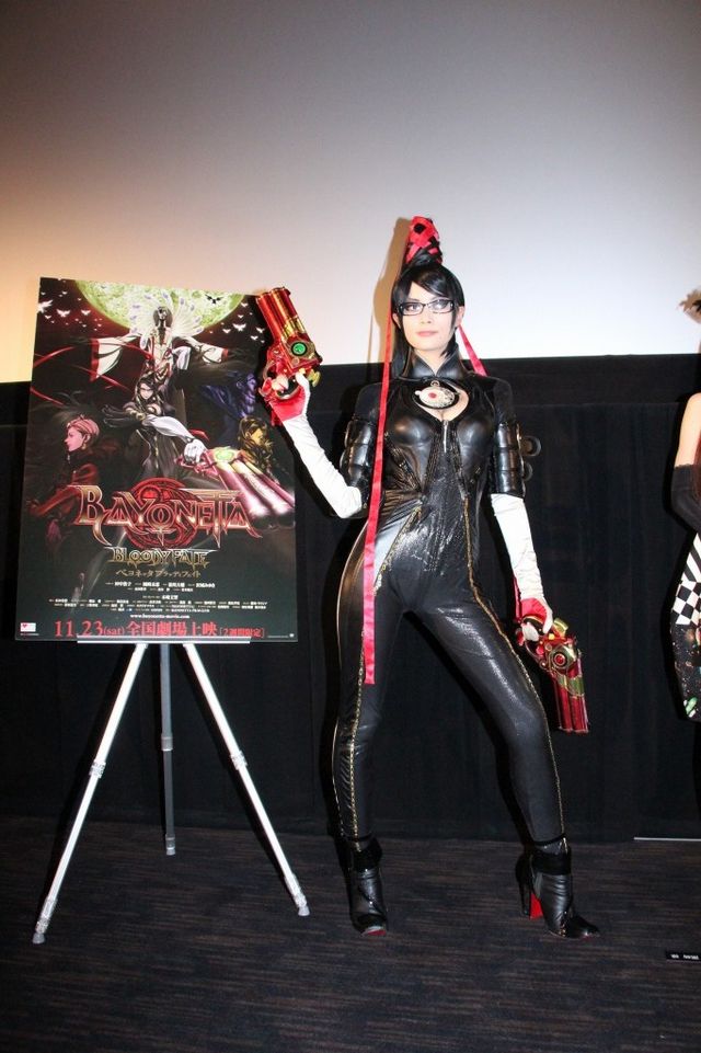 セクシーボイス＆コスに昇天！映画『ベヨネッタ ブラッディフェイト』舞台あいさつギャラリー：フォトギャラリー