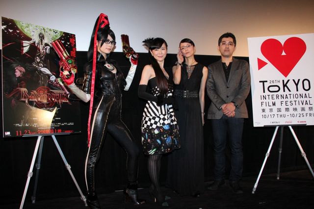 セクシーボイス＆コスに昇天！映画『ベヨネッタ ブラッディフェイト』舞台あいさつギャラリー（2枚目）