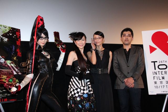 セクシーボイス＆コスに昇天！映画『ベヨネッタ ブラッディフェイト』舞台あいさつギャラリー（3枚目）