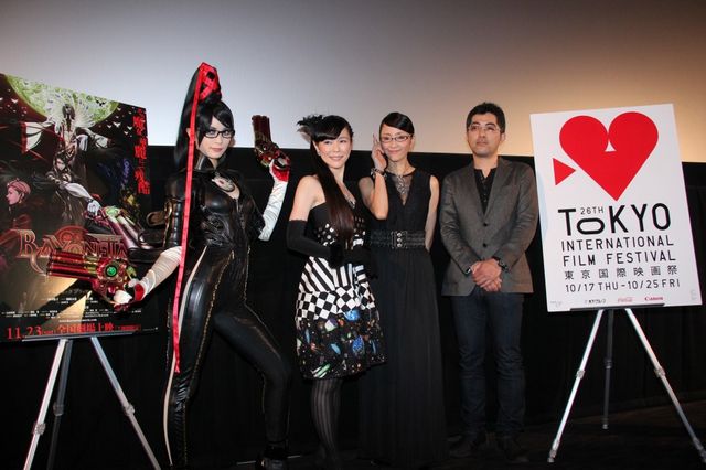 セクシーボイス＆コスに昇天！映画『ベヨネッタ ブラッディフェイト』舞台あいさつギャラリー（4枚目）