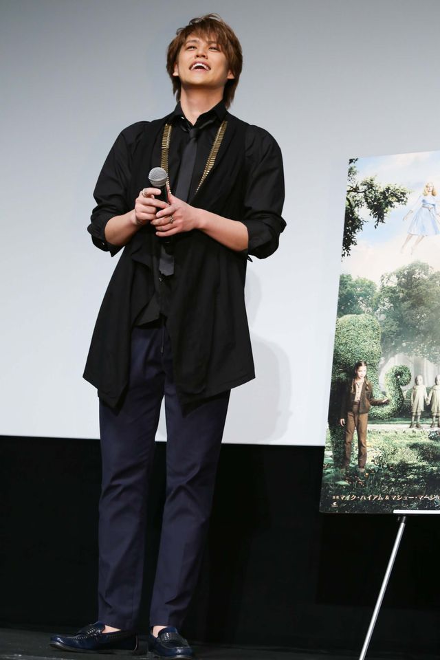 声優・宮野真守は牛乳と一緒に何でも食べられる！映画『ミス・ペレグリンと奇妙なこどもたち』イベントフォトギャラリー（6枚目）