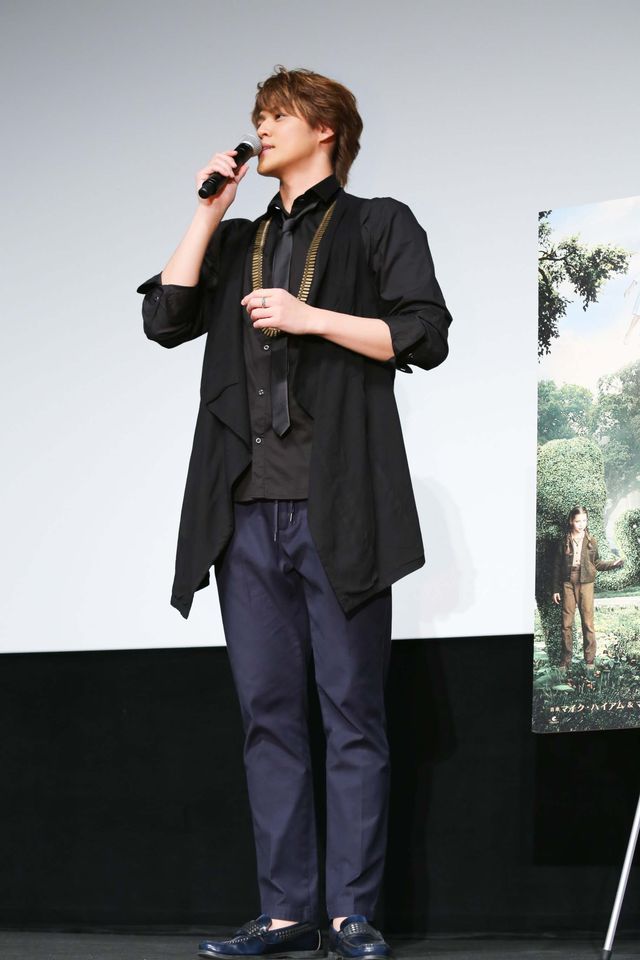 声優・宮野真守は牛乳と一緒に何でも食べられる！映画『ミス・ペレグリンと奇妙なこどもたち』イベントフォトギャラリー（9枚目）