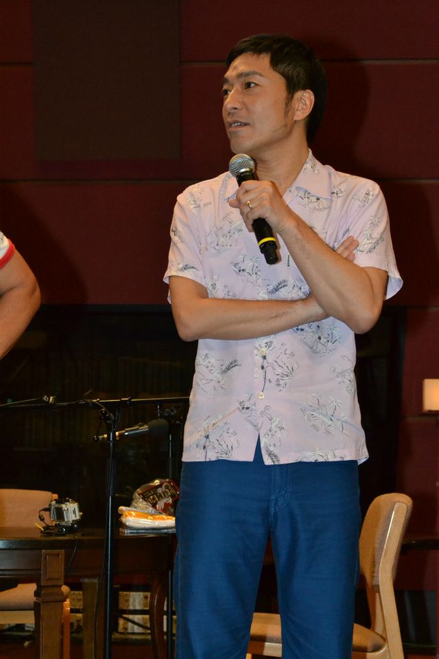 「所トータス奥田の男子会 歌ってくだけろ！」スタジオ取材会フォトギャラリー（7枚目）