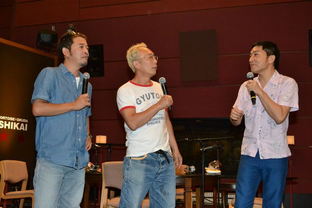 「所トータス奥田の男子会 歌ってくだけろ！」スタジオ取材会フォトギャラリー（8枚目）