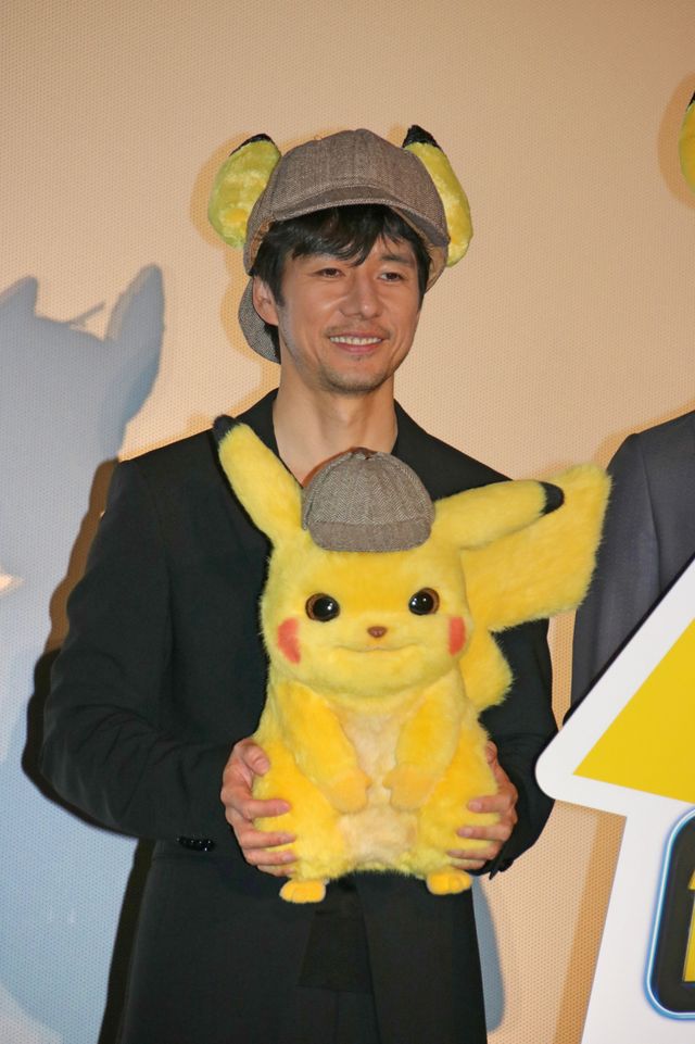 ピカチュウ西島秀俊＆竹内涼真が相棒役！『名探偵ピカチュウ』初日舞台あいさつ（9枚目）