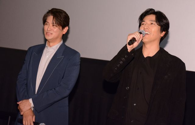 『アギトー超能力戦争ー』キャスト、要潤＆賀集利樹へのサプライズ失敗!?大ヒット御礼舞台あいさつ（6枚目）