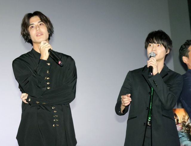 寛 一 郎＆結木滉星、「兄弟」と呼ぶほど仲良し！『下忍　赤い影』公開記念舞台あいさつ（11枚目）