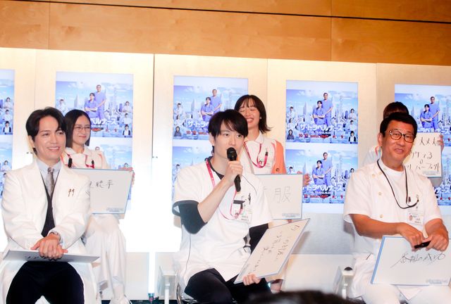 「ザ・トラベルナース」制作発表記者会見の様子（5枚目）