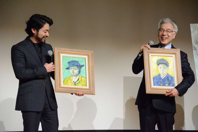山田孝之、“ゴッホ風”に大感激！：フォトギャラリー