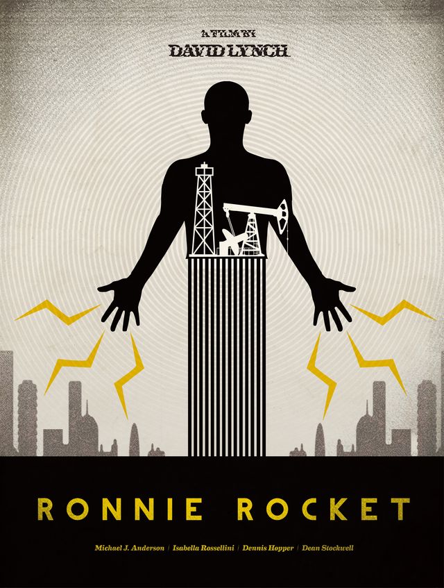 『ロニー・ロケット』のフェイクポスター