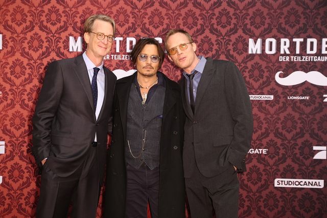 ジョニー・デップ、ちょびヒゲ片手に会見！『チャーリー・モルデカイ』ワールドプレミアフォトギャラリー（8枚目）