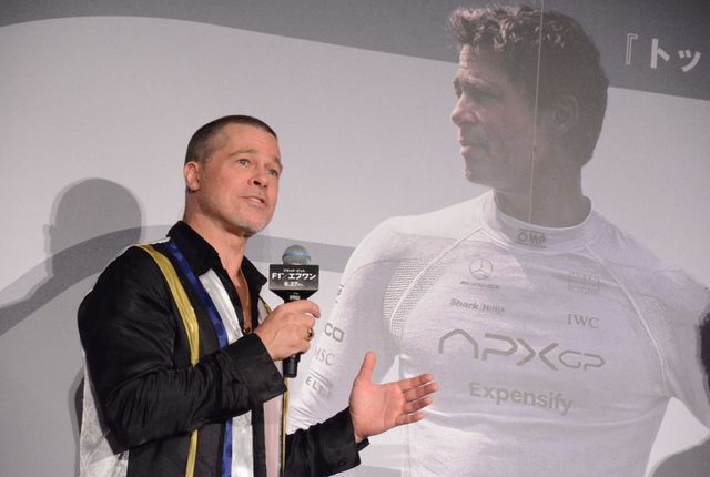 ブラッド・ピット、神対応！女性ファンにハグの大サービス『F1(R)／エフワン』公開直前舞台あいさつ（11枚目）