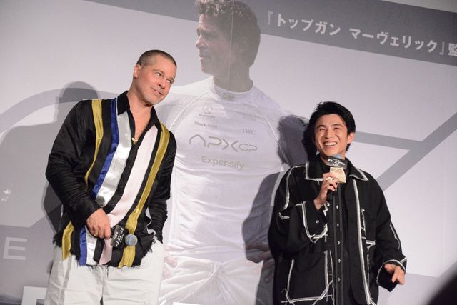 ブラッド・ピット、神対応！女性ファンにハグの大サービス『F1(R)／エフワン』公開直前舞台あいさつ（12枚目）