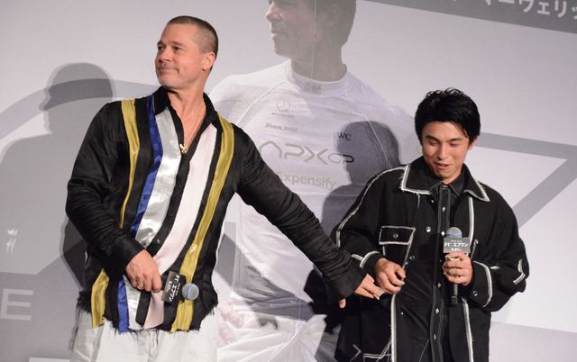 ブラッド・ピット、神対応！女性ファンにハグの大サービス『F1(R)／エフワン』公開直前舞台あいさつ（13枚目）