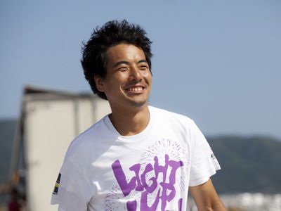 最高の笑顔！　高田佳岳さん『LIGHT UP NIPPON ～日本を照らした、奇跡の花火～』場面写真より