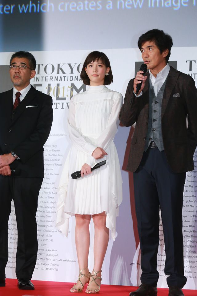 新婚の尾野真千子、ハッピーオーラ出てます！クロージング作品『起終点駅　ターミナル』舞台あいさつフォトギャラリー（4枚目）