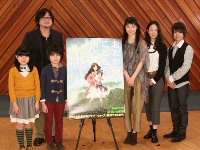 映画『おおかみこどもの雨と雪』のオーディオコメンタリー収録フォトギャラリー（5枚目）