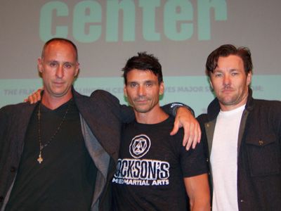 （左から）ギャヴィン・オコナー監督、フランク・グリロ、ジョエル・エドガートン