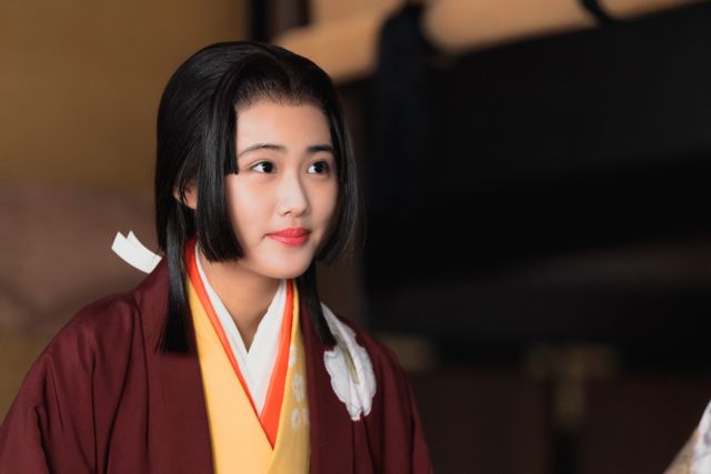 「どうする家康」作間龍斗・原菜乃華・井上祐貴・マイコの扮装ビジュアル（2枚目）