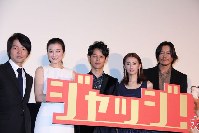 妻夫木聡のハダカを北川景子が絶賛！映画『ジャッジ!』の初日舞台あいさつフォトギャラリー（10枚目）