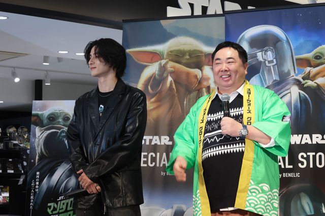 西洸人＆塚地武雅『マンダロリアン』最新グッズに大興奮！「MANDO MONDAYS」ポップアップイベント（7枚目）