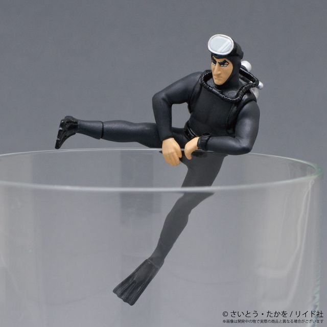 コップのフチなのにこの余裕…「PUTITTO ゴルゴ13」フォトギャラリー（5枚目）