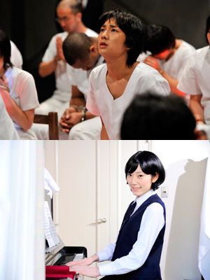 （上から）主演の清水一希とヒロインのAKB48松井咲子