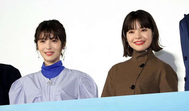 岸井ゆきの、浜辺美波、杉野遥亮が登壇！『やがて海へと届く』プレミア試写会（2枚目）