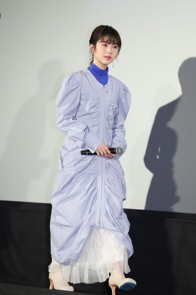 岸井ゆきの、浜辺美波、杉野遥亮が登壇！『やがて海へと届く』プレミア試写会（3枚目）